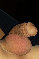 My soft Cock and freshly shaved balls