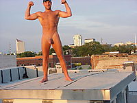 nude on the roof 2004